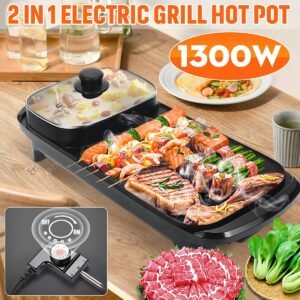 plaque grillade 2en1 - 1300 watt