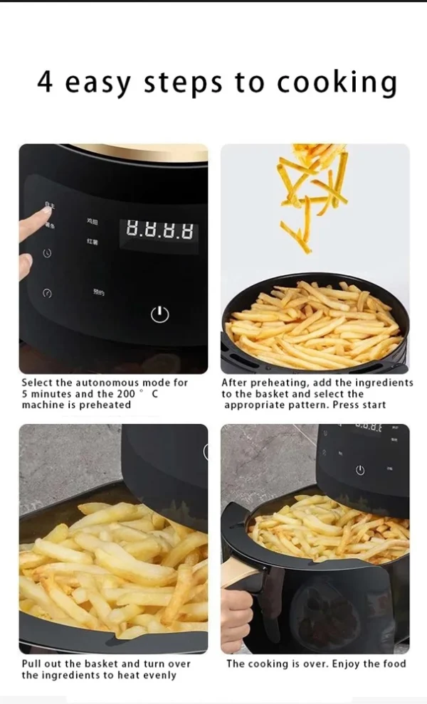 Air Fryer - 6 Litres - 2400 WATT - Image 5