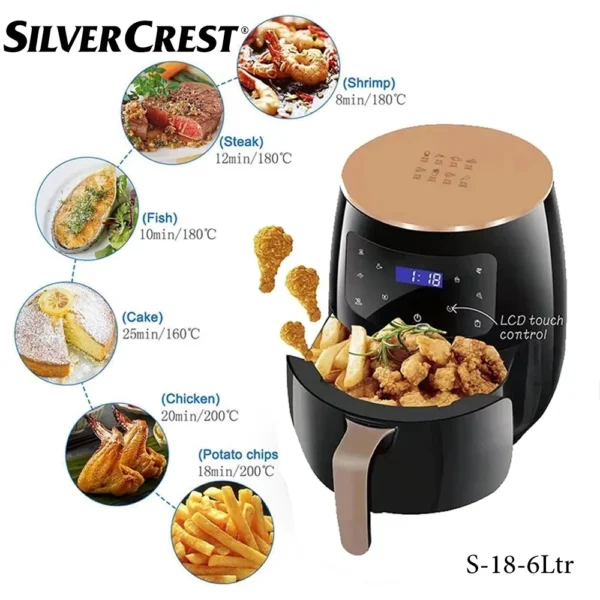 Air Fryer - 6 Litres - 2400 WATT - Image 2